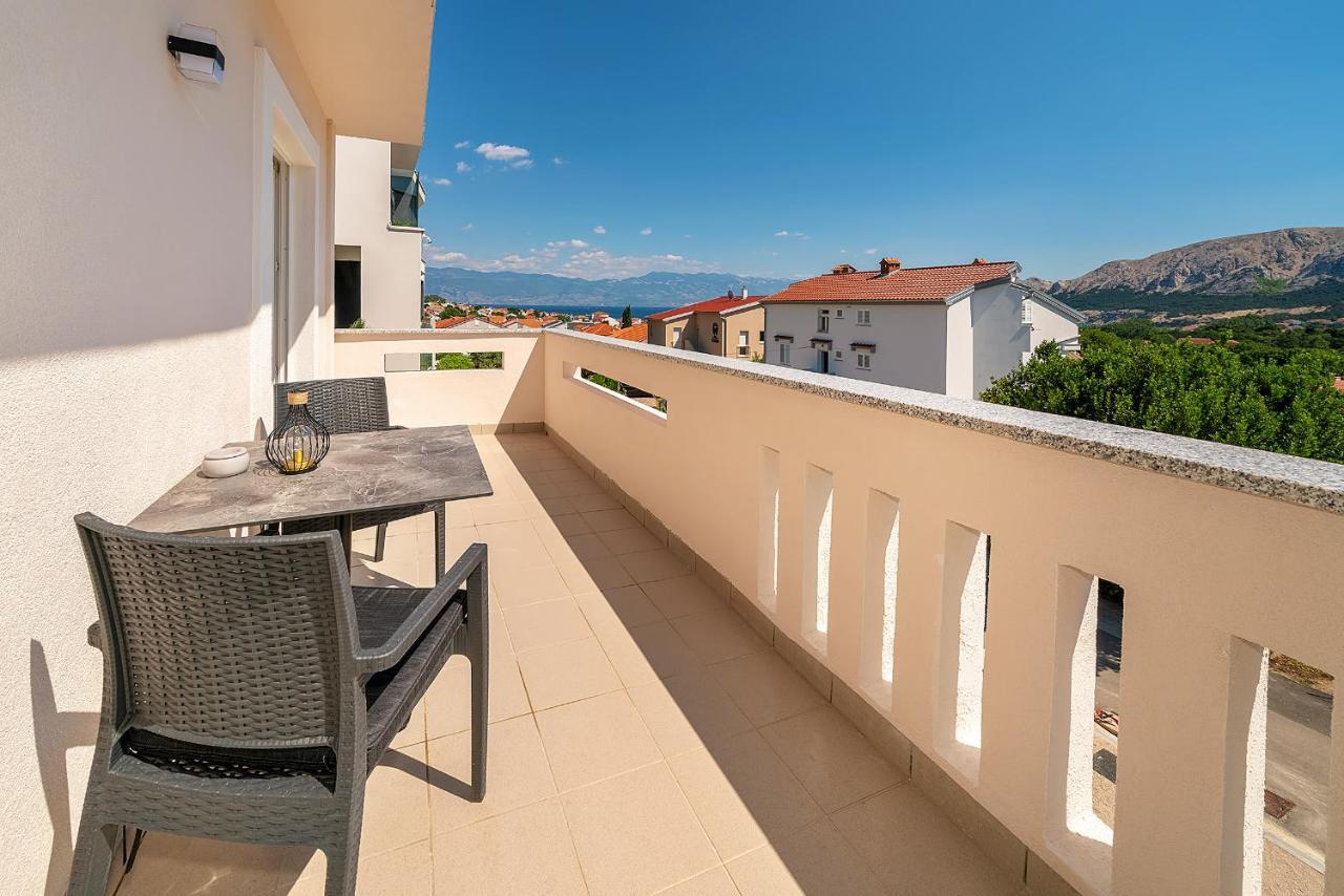 Apartments Gerta With Terrace Baška Eksteriør billede