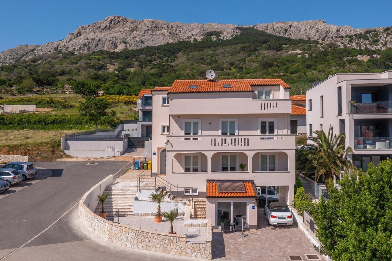 Apartments Gerta With Terrace Baška Eksteriør billede