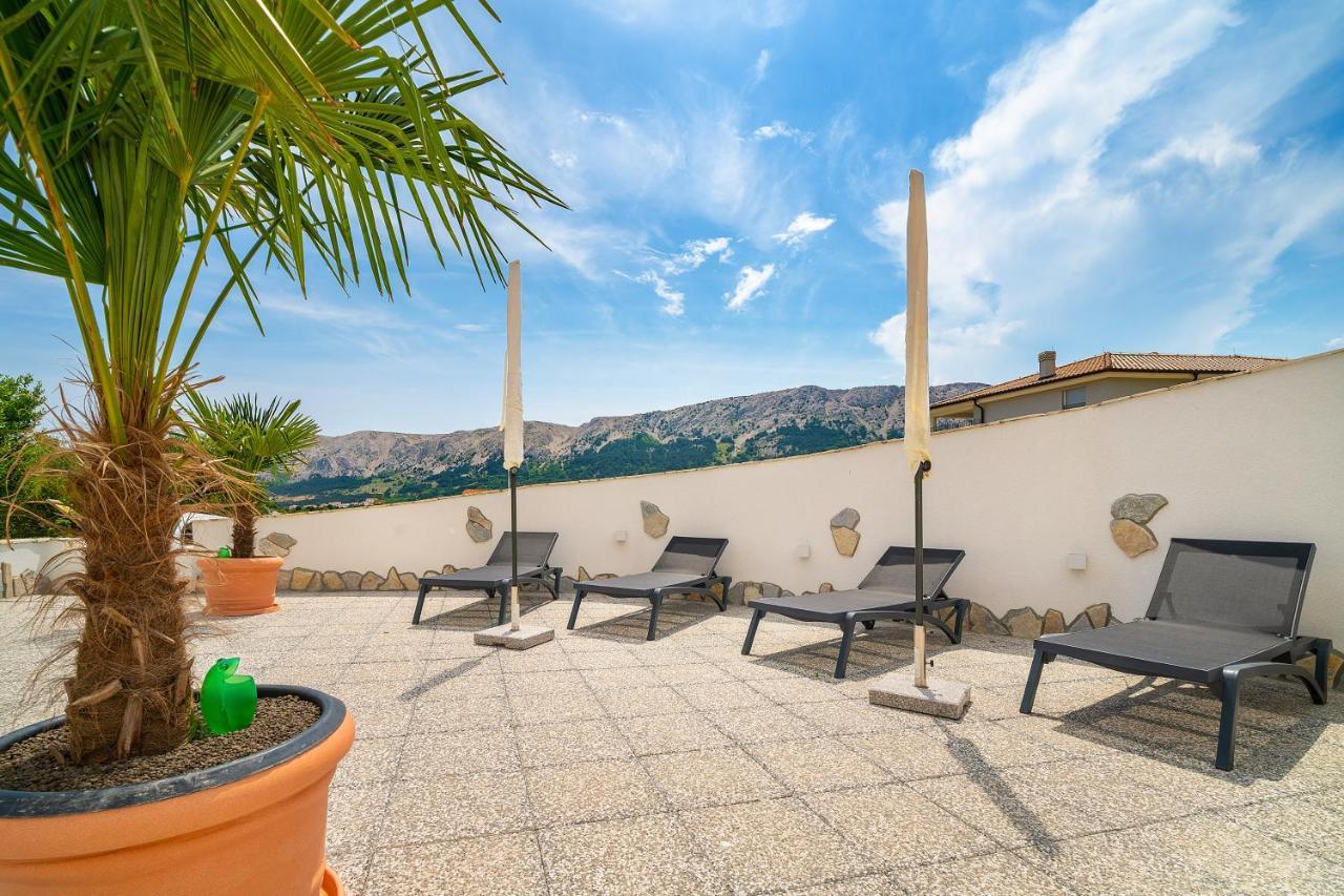 Apartments Gerta With Terrace Baška Eksteriør billede