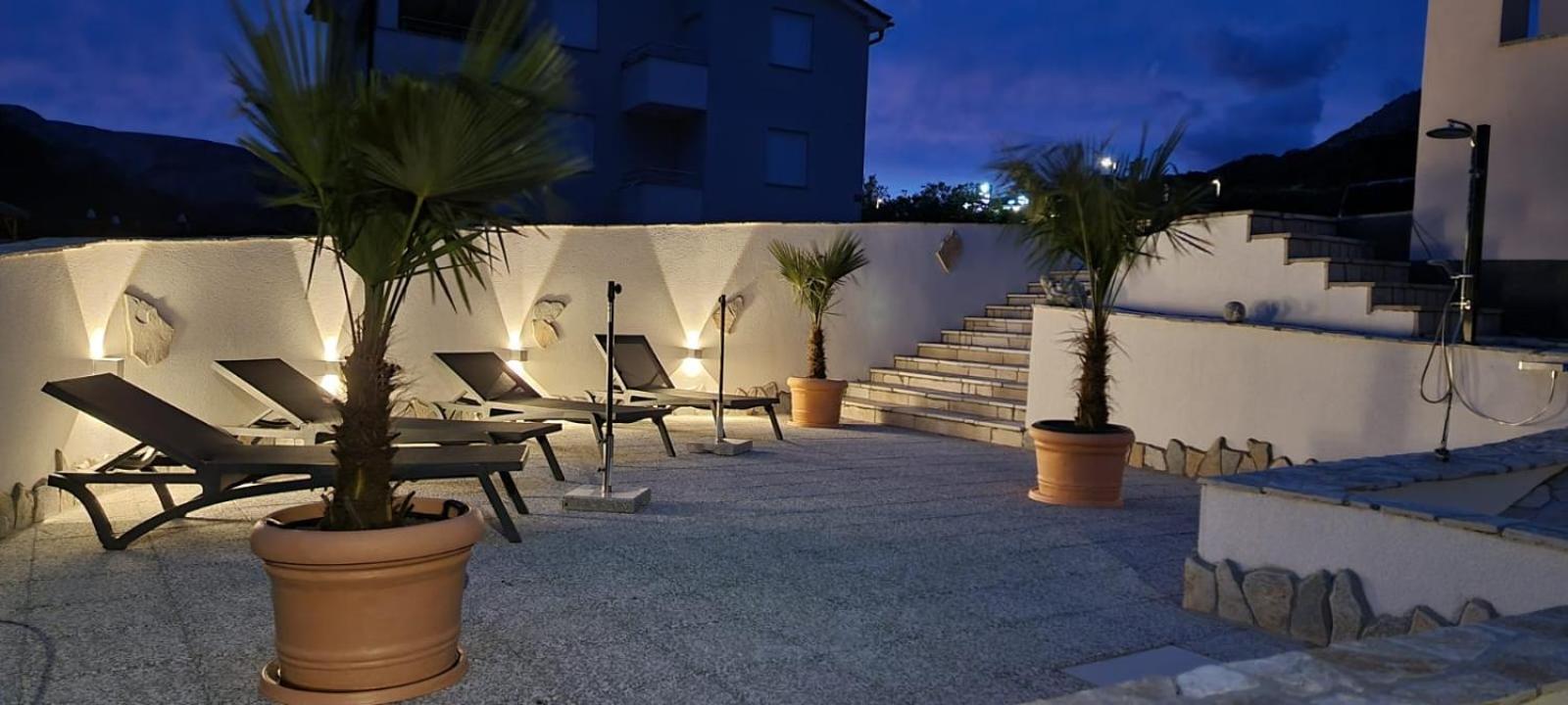 Apartments Gerta With Terrace Baška Eksteriør billede